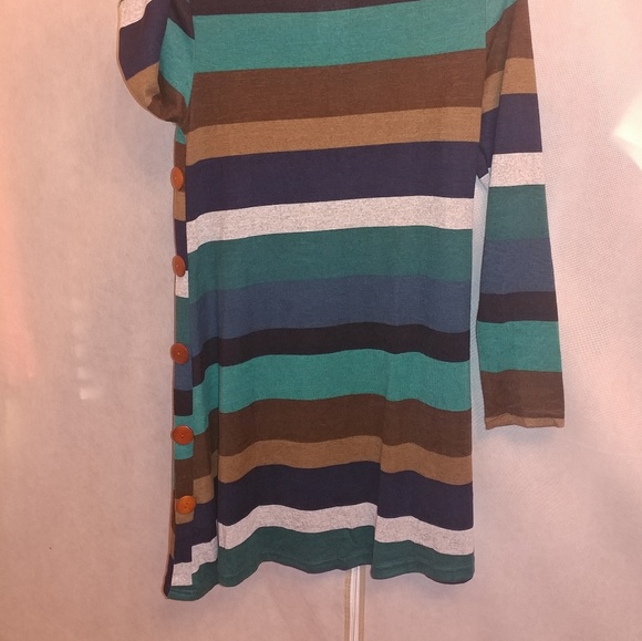 Simple Days Tunic Dress - Teal